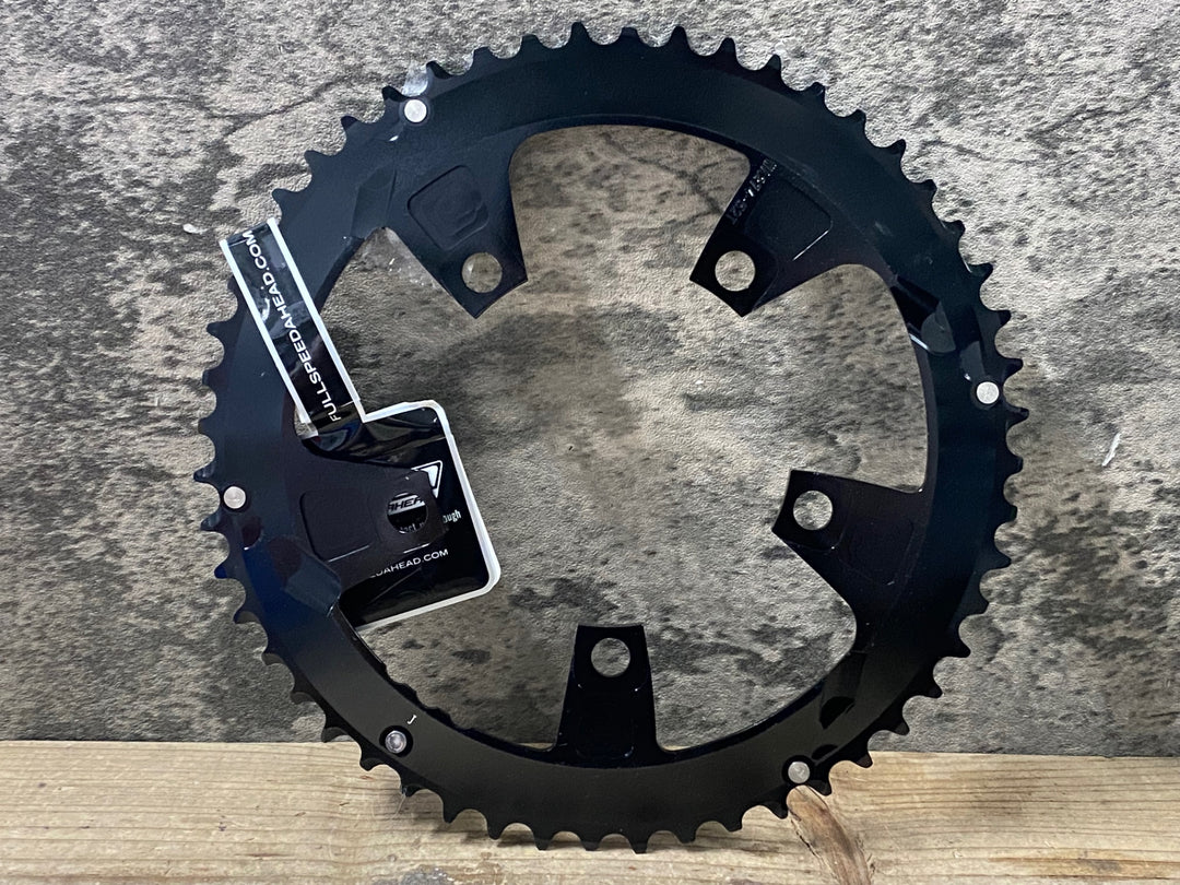 JS298 FSA SUPER Road Chainring Black チェーンリング 52T 110mm 5ARM アウターのみ