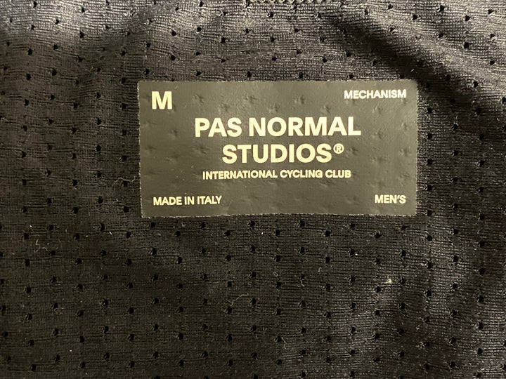 KE899 パスノーマルスタジオ PAS NORMAL STUDIES Mechanism Deep Winter Long Bibs ビブタイツ 紺 S 裏起毛