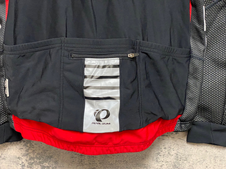 JM035 パールイズミ PEARL iZUMi サイクルジャケット 黒 M ※毛玉あり