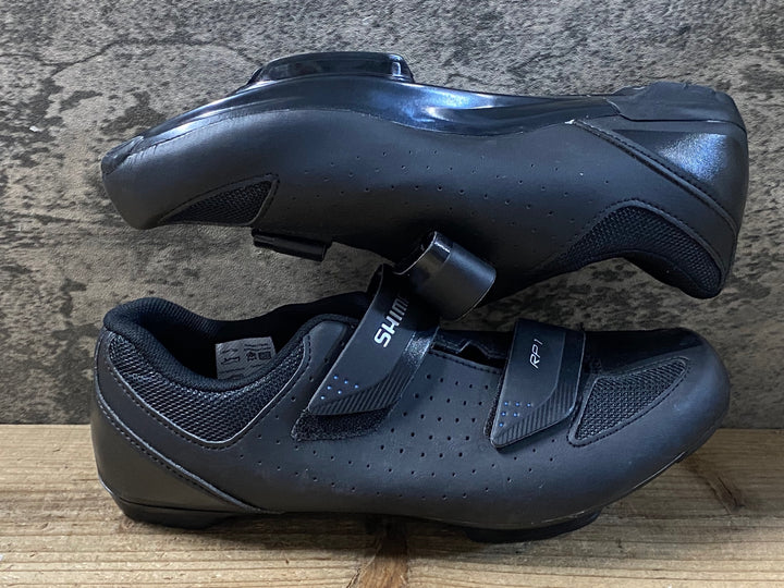 KG415 シマノ SHIMANO RP1 SHRP100-S L ビンディングシューズ 3穴 ブラック EU42 3穴 ※ペン字あり