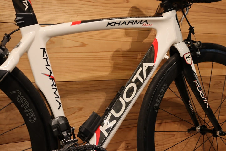 クオータ KUOTA カルマ レース KHARMA RACE 2011モデル XSサイズ シマノ アルテグラ 6770MIX 10S Di2 カーボン ロードバイク TT仕様 【千葉店】