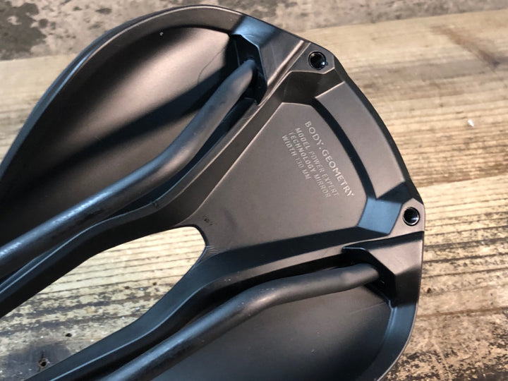 JM704 スペシャライズド SPECIALIZED POWER EXPERT WITH MIRROR サドル 黒 130mm Hollow Ti レール