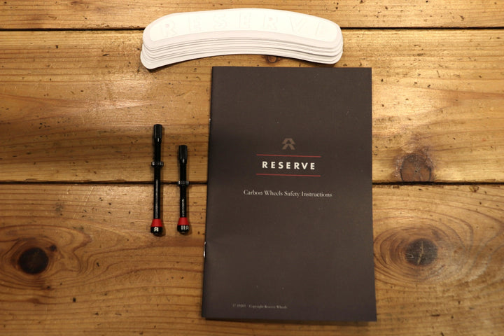 リザーブ RESERVE 42/49 DISC カーボン チューブレスレディ ホイールセット シマノ11S/12S 【東京南麻布店】