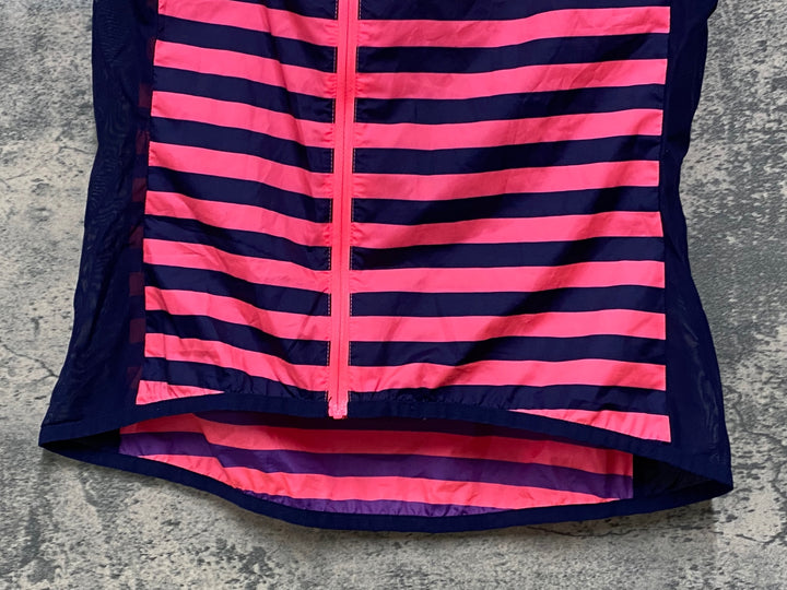 JV438 ラファ Rapha WOMEN'S BREVET GILET ジレ サイクルベスト 総柄 S
