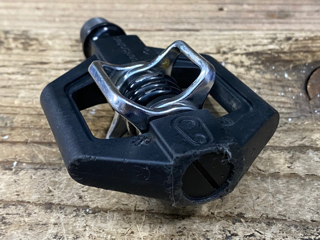JV444 クランクブラザーズ CRANKBROTHERS CANDY1 ビンディングペダル 黒 ※軸ガタあり