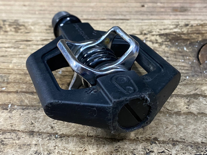 JV444 クランクブラザーズ CRANKBROTHERS CANDY1 ビンディングペダル 黒 ※軸ガタあり