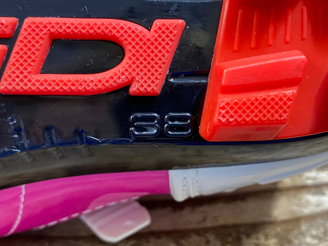 KG406 シディ SIDI TRACE MTB WMN ビンディングシューズ 2穴 ピンク ホワイト レディース EU38 ※ペン字あり