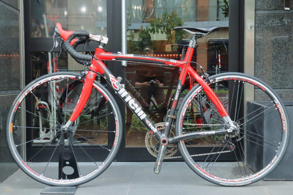 チネリ CINELLI プロベストオブ PRO BEST OF 2009モデル カンパニョーロ スーパーレコード 11S カーボン ロードバイク  【東京南麻布店】