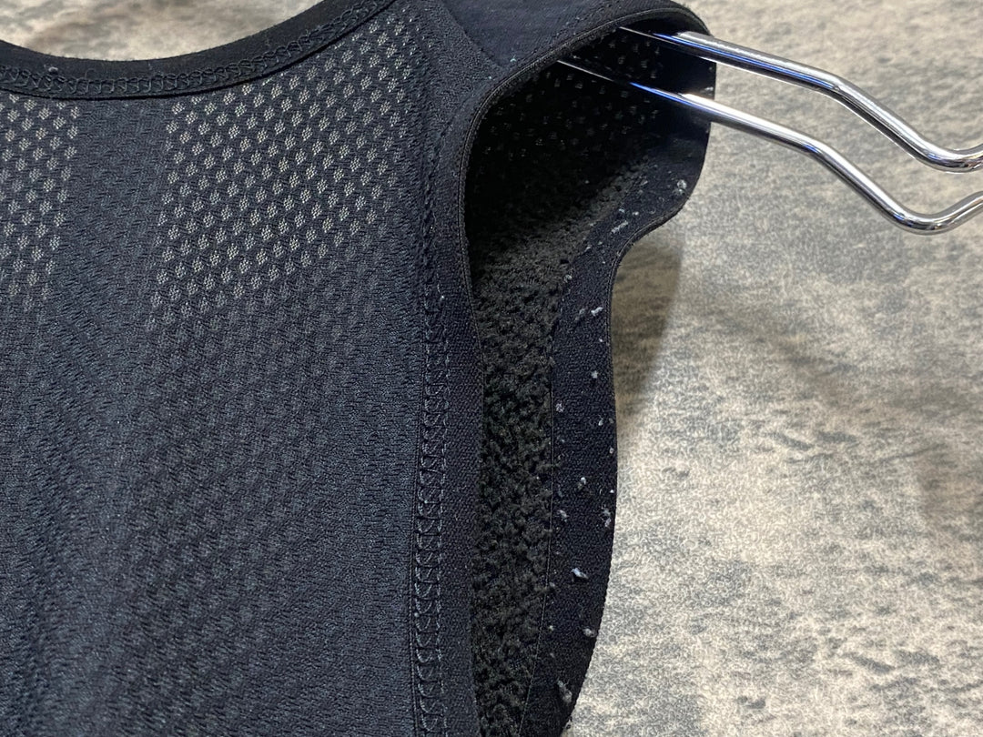 JV148 アソス ASSOS LL.716.6 ビブタイツ 黒 L 裏起毛 ※スレ大、毛玉