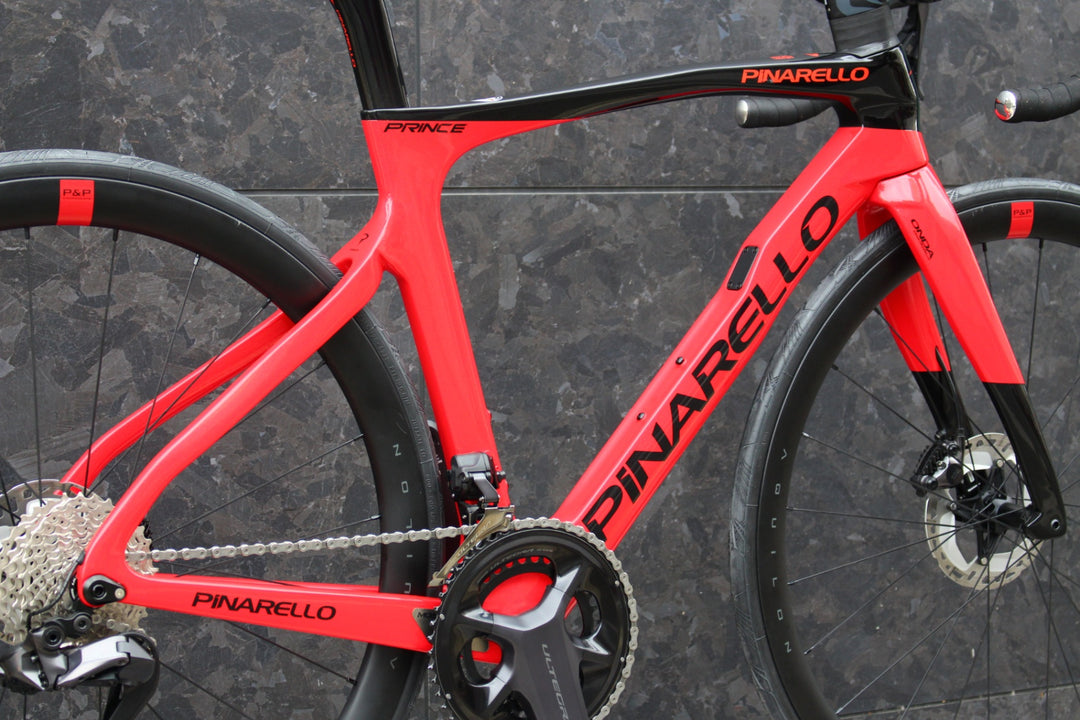 ピナレロ PINARELLO プリンス ディスク PRINCE DISK 2023モデル 490サイズ シマノ アルテグラ Di2 R8170 12S カーボン ロードバイク【福岡店】