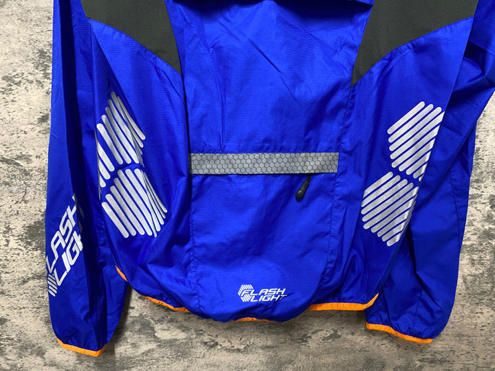 KD873 dhb 長袖 サイクルジャケット 青 M