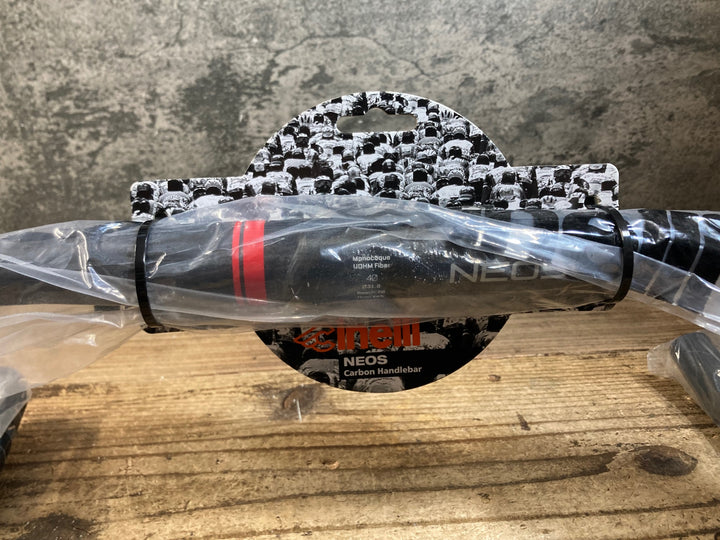 KH844 チネリ CINELLI ネオス NEOS カーボン ドロップハンドル エンドC-C400mm Φ31.8 未使用