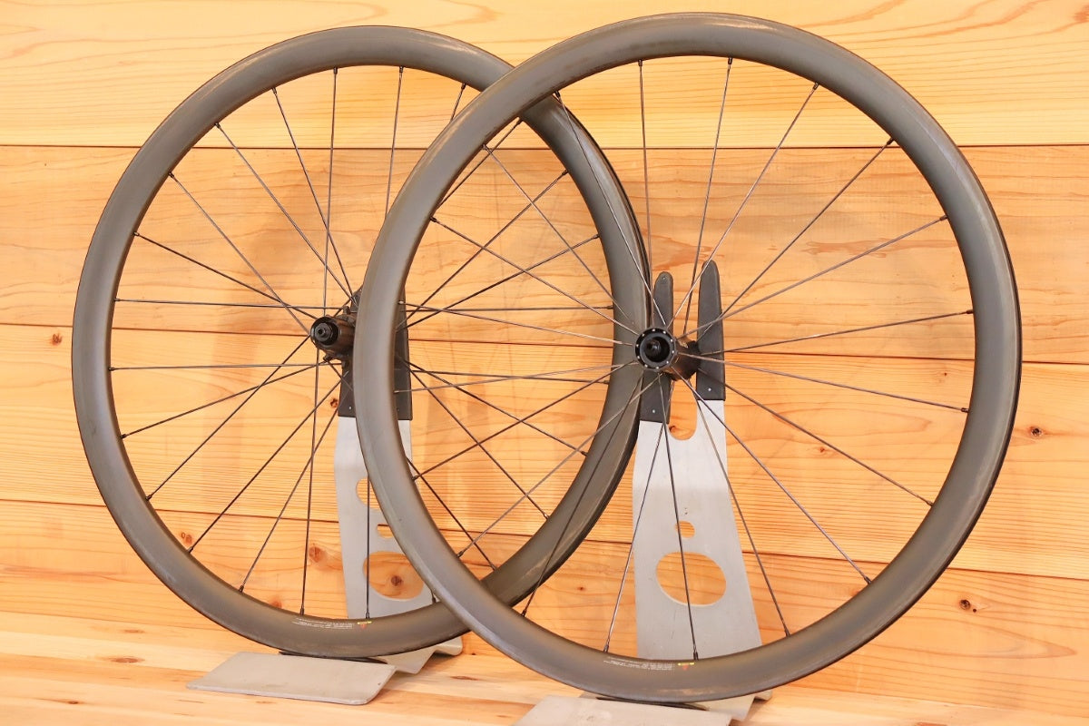 新品未使用品 KRU 38mm カーボン クリンチャー ホイールセット シマノ