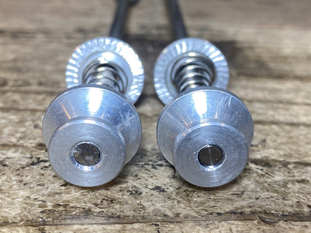 JU479 TITO チタニウム Titanium Alloy Ultralight チタン スキュワー クイックリリース OLD100x130mm シルバー