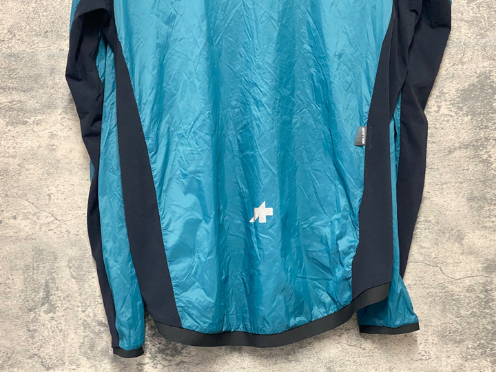 KH557 アソス ASSOS MILLE GT WIND JACKET S11 長袖 ウィンドブレーカー 緑 L