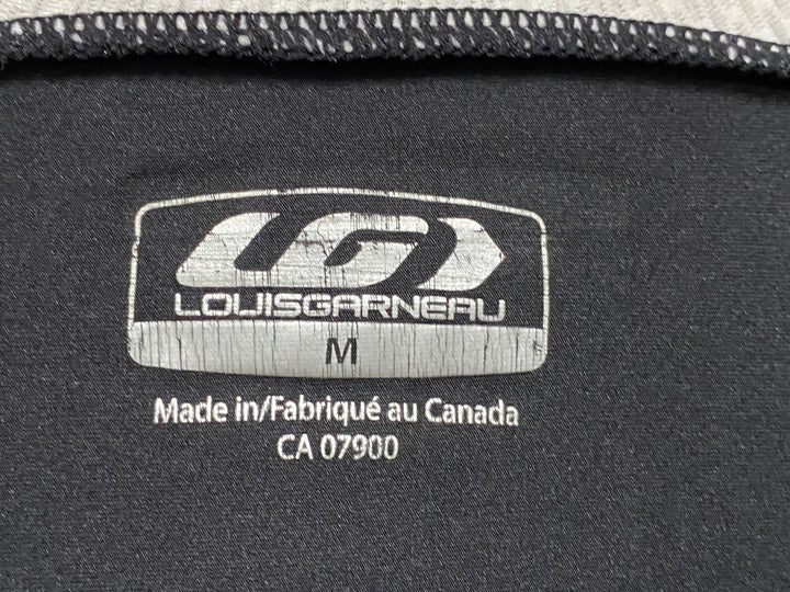 JQ314 ガノー GARNEAU 半袖 サイクルジャージ 黒 赤 Ｍ