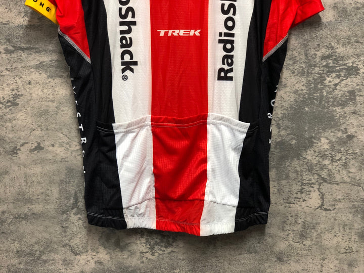KK446 ボントレガー BONTRAGER 半袖 サイクルジャージ 赤 白 L