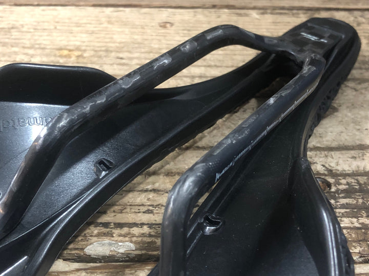 JU149 セライタリア Selle Italia SLR BOOST 3D KIT CARBONIO SUPERFLOW サドル カーボンレール ※一部繊維切れ 接着ハゲ ジャンク