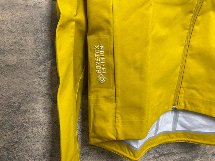 KQ686 ラファ Rapha CLASSIC WINTER JACKET 長袖 サイクルジャケット 黃 S GORE-TEX INFINIUM