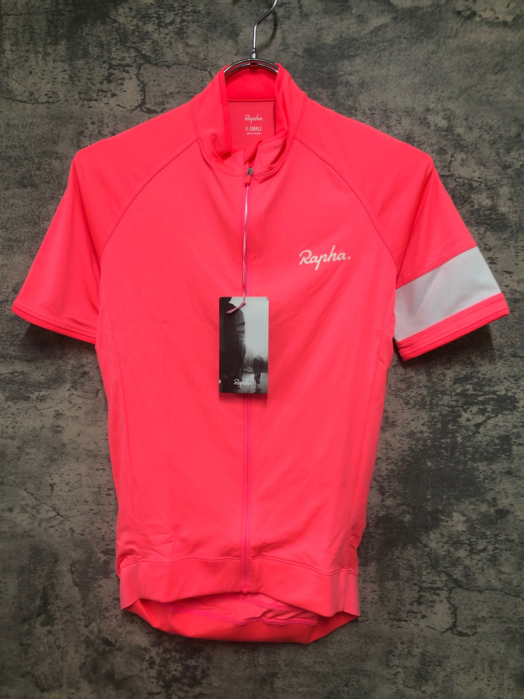 JE948 ラファ Rapha CORE JERSEY 半袖 サイクルジャージ ピンク XS