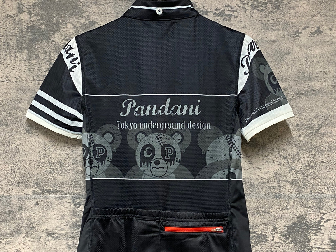 KG828 パンダーニ PANDANI 半袖 サイクジャージ 黒 M レディース