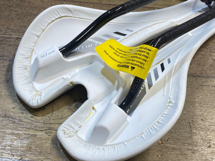JT776 スペシャライズド SPECIALIZED ROMIN PRO サドル 143mm カーボンレール WHITE