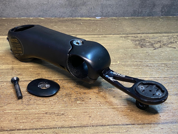 JO430 エンヴィ ENVE AERO ROAD エアロ カーボン ステム Φ31.8 OS 110mm -7°/-17° ※トップキャップ割れ