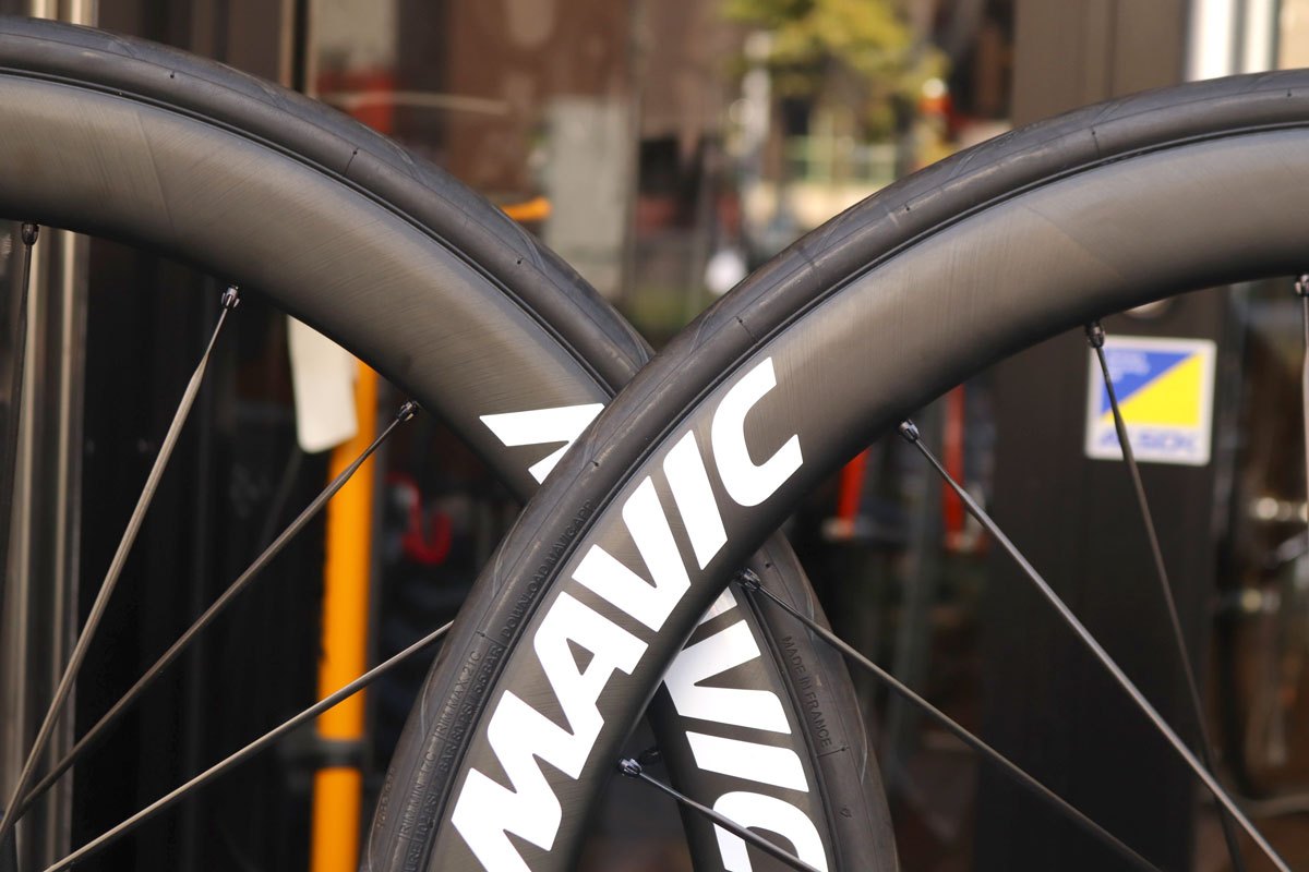 MAVIC COSMIC SLR 45 DISC カーボンホイールセット シマノ MAVIC COSMIC SL45 DISC カーボン ホイールセット