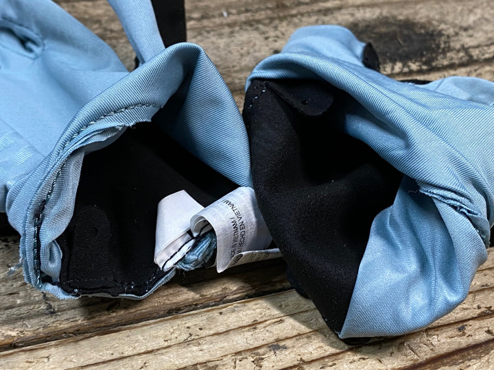 JU410 ラファ Rapha PRO TEAM MITTS 指切り グローブ 水色 黒 M