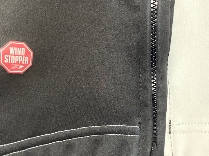 KI748 カステリ CASTELLI 長袖 サイクルジャケット 黒 M 裏起毛