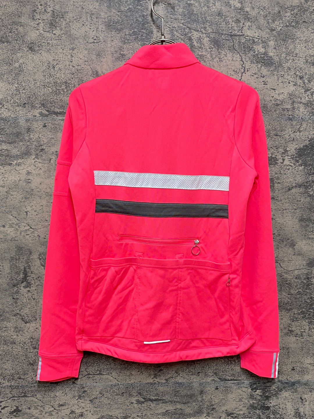 JY118 ラファ Rapha WOMEN'S BREVET LONG SLEEVE JERSEY HI VIS PINK 長袖 サイクルジャージ レディース ピンク S