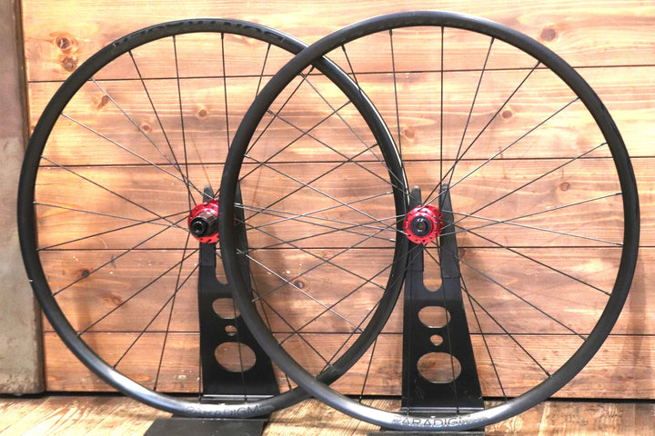 ボントレガー BONTRAGER パラダイム PARADIGM SL DISC アルミ チューブレスレディ ホイールセット シマノ11S/12S 【東京南麻布店】