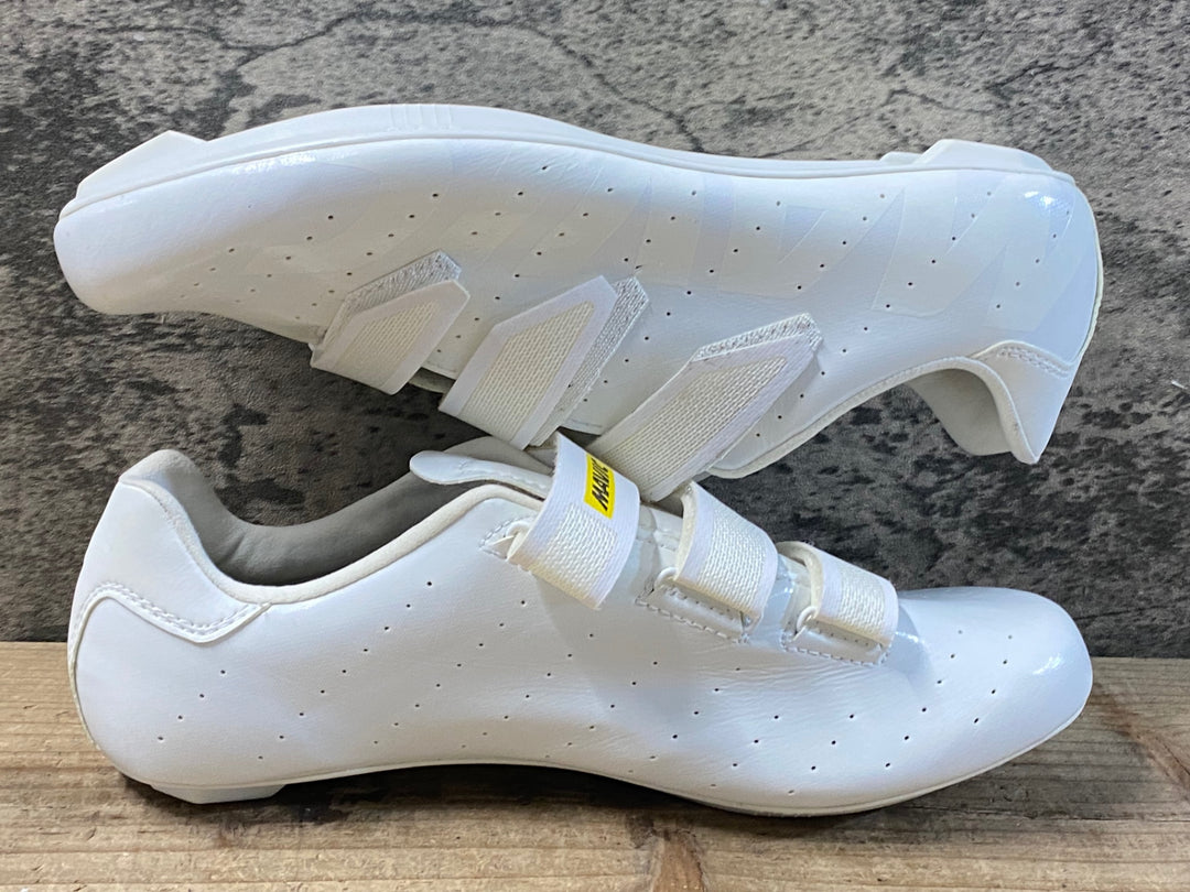 KA360 マヴィック MAVIC コスミック COSMIC ビンディングシューズ SPD-SL EUR41 1/3 白