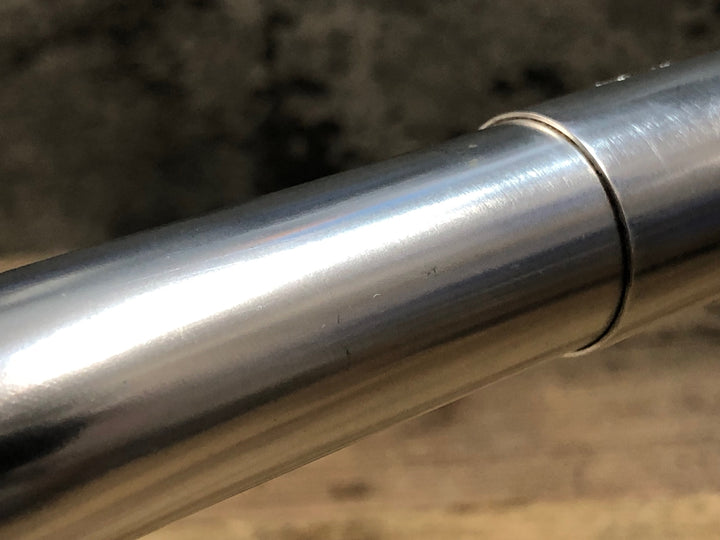 JZ153 日東 NITTO Mod.55 アルミ ドロップハンドル 370/400mm Φ26 シルバー