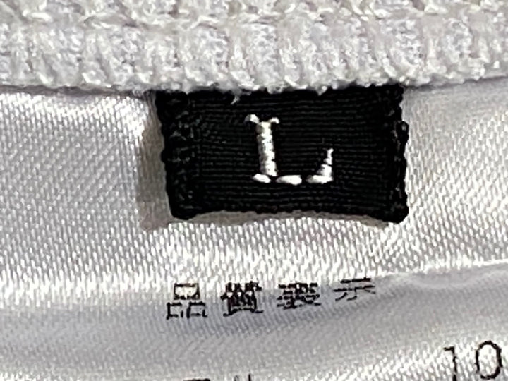 KA410 パンダーニ PANDANI 長袖 サイクルジャージ 白 総柄 L