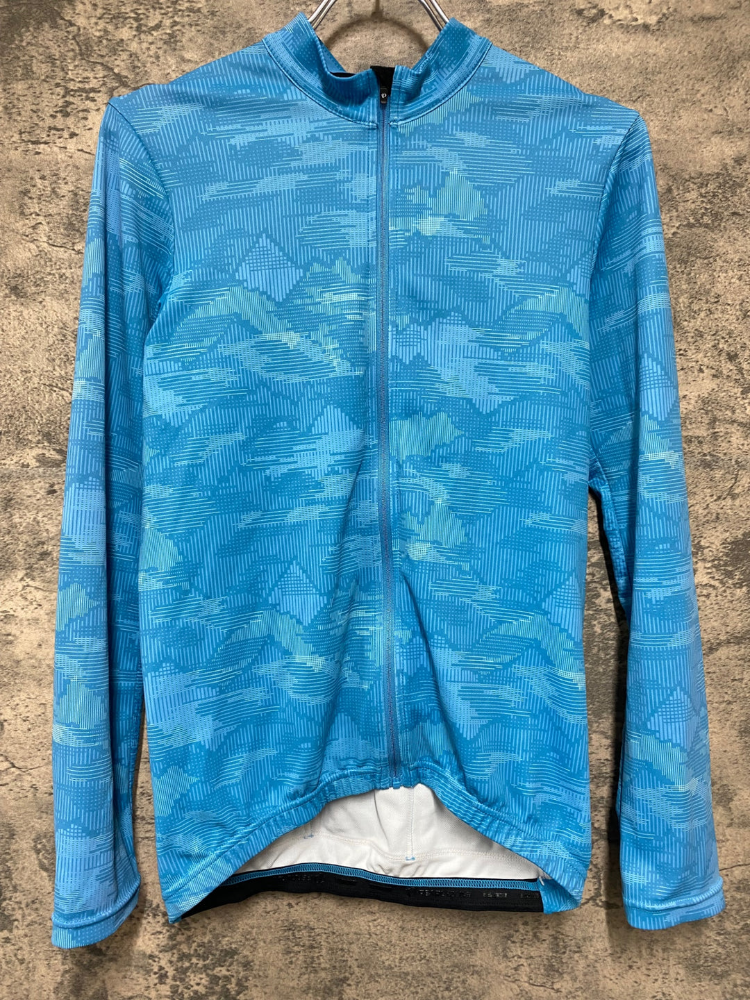 KJ188 パールイズミ PEARL iZUMi 長袖 サイクルジャージ 青 L