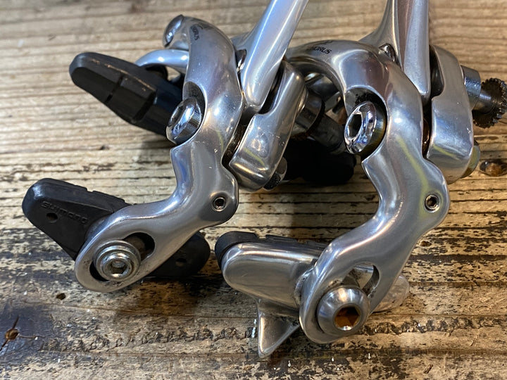 IQ796 カンパニョーロ CAMPAGNOLO コーラス CHORUS キャリパーブレーキ 前後セット シルバー ※ブレーキシュー社外品