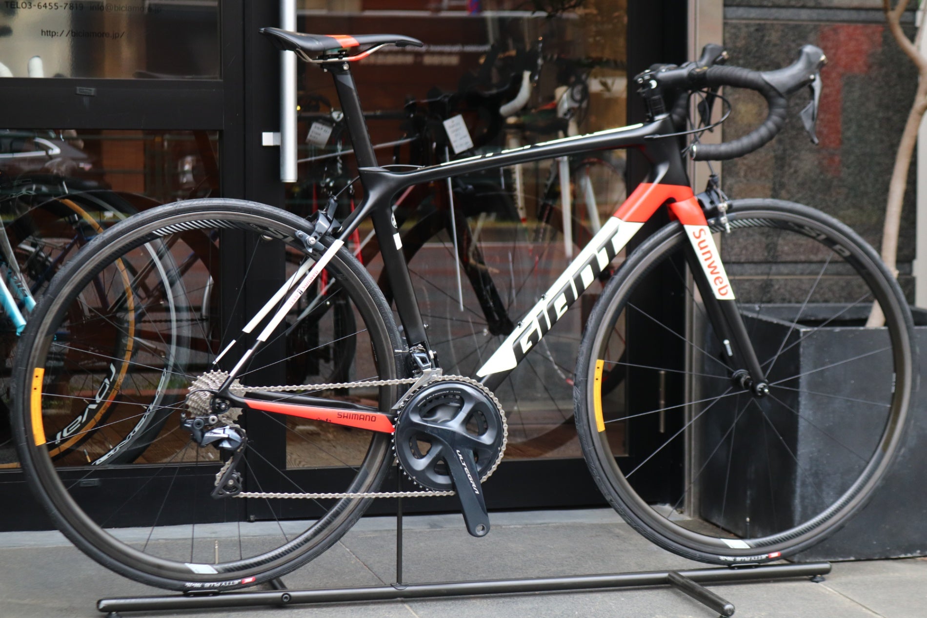 ジャイアント GIANT TCR ADVANCED PRO TEAM 2018モデル Mサイズ シマノ