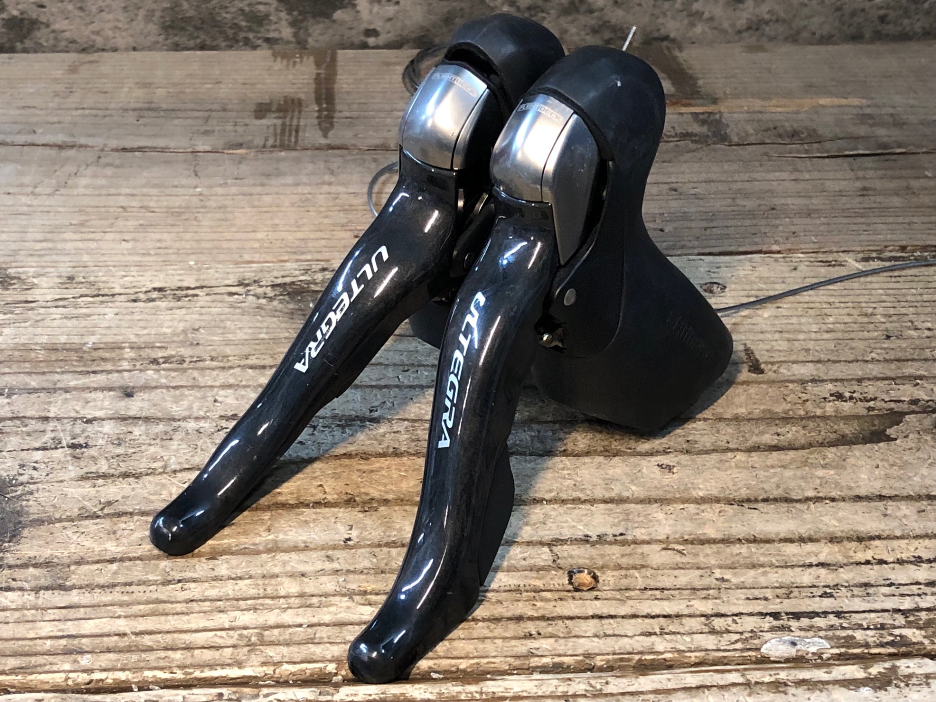 JS067 シマノ SHIMANO アルテグラ ULTEGRA ST-6700 2x10S STIレバー