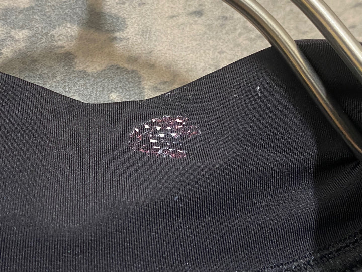 KG957 カステリ CASTELLI ロッソコルサ ROSSO CORSA 半袖 サイクルジャージ 黒 S ハーフジップ