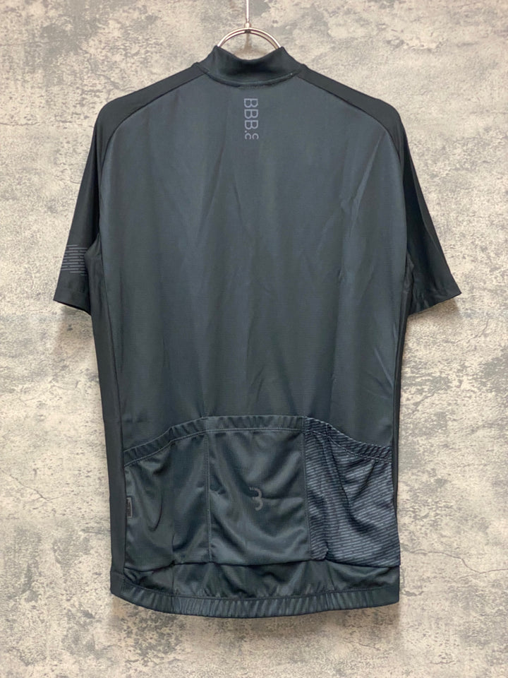 JY854 BBB 半袖 サイクルジャージ 黒 M