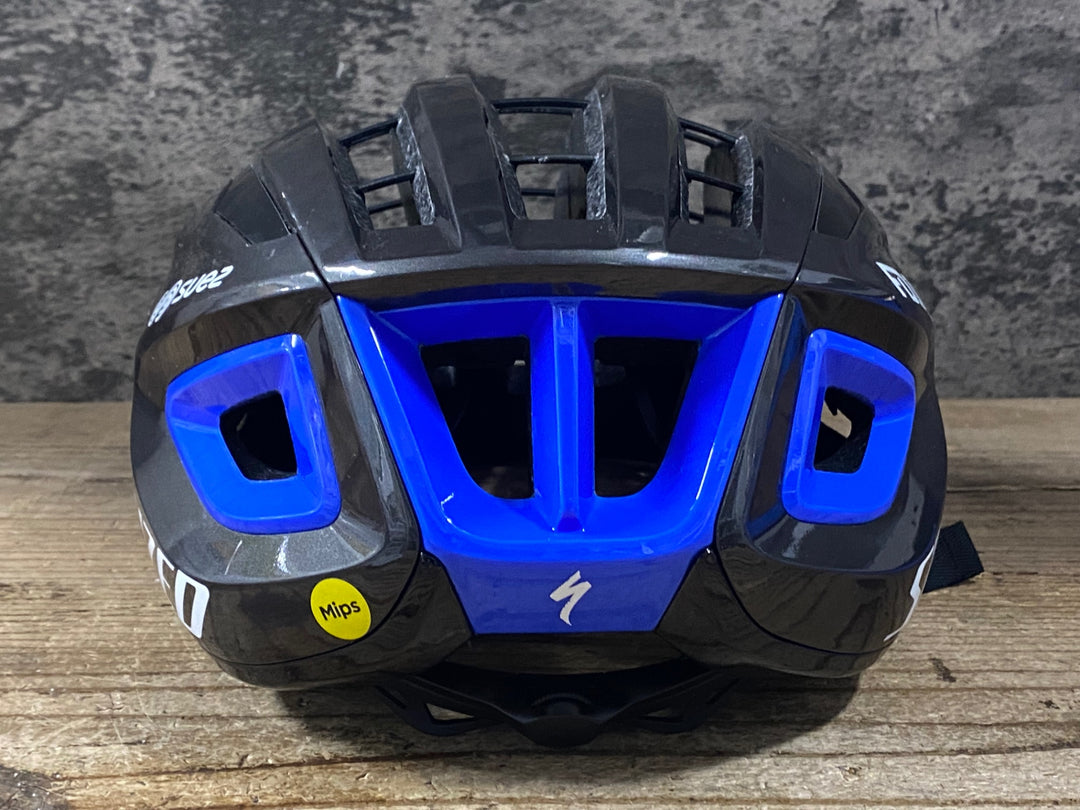 KK752 スペシャライズド SPECIALIZED プリヴェイル S-WORKS PREVAIL 3 ヘルメット L 黒青FDJ 2025/07製造