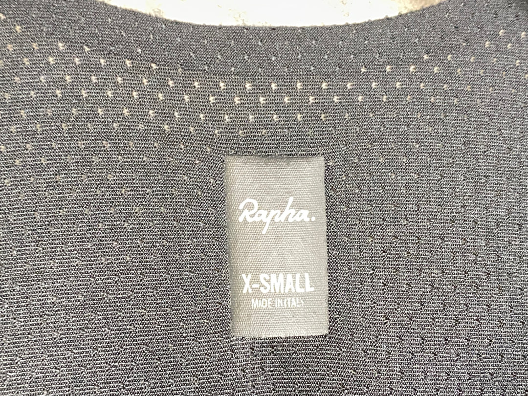 KE080 ラファ Rapha PRO TEAM WINTER TIGHTS WITH PAD ビブタイツ 黒 XS 裏起毛