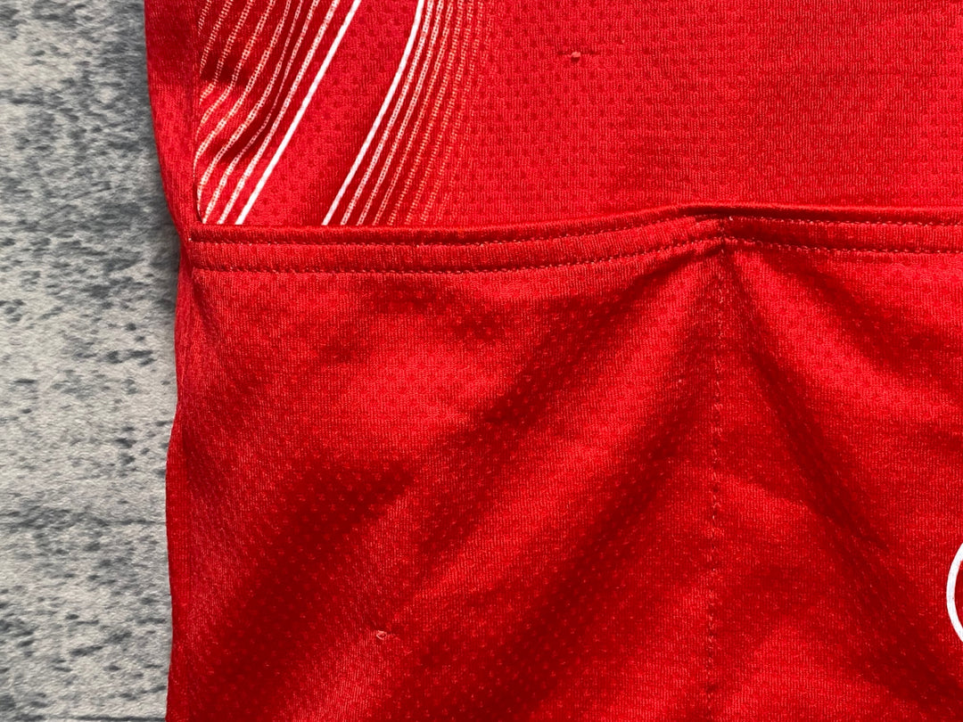 KN222 カステリ CASTELLI CLASSIFICA JERSEY 半袖 サイクルジャージ 赤 L