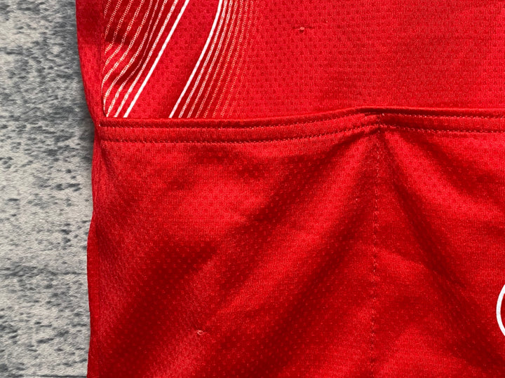 KN222 カステリ CASTELLI CLASSIFICA JERSEY 半袖 サイクルジャージ 赤 L