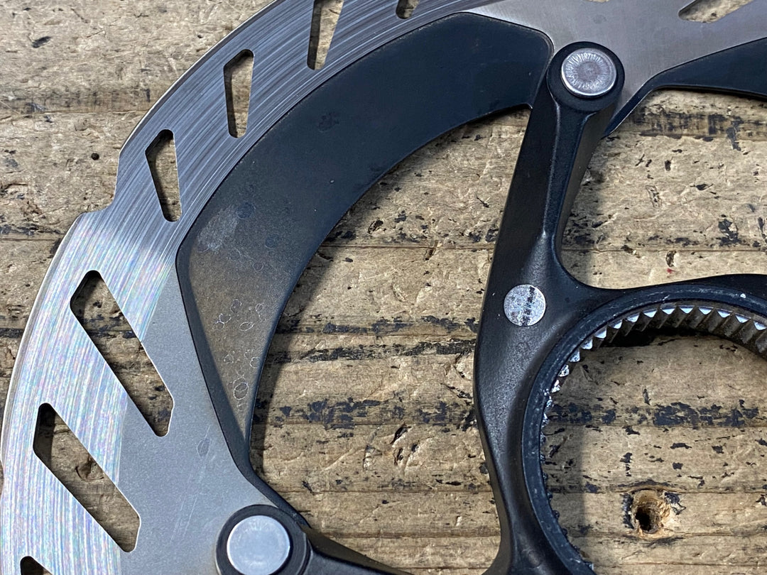 KA019 シマノ SHIMANO DURA-ACE RT-CL900 ディスクブレーキローター 2枚セットΦ160/140 ローター残り1.63/1.71mm