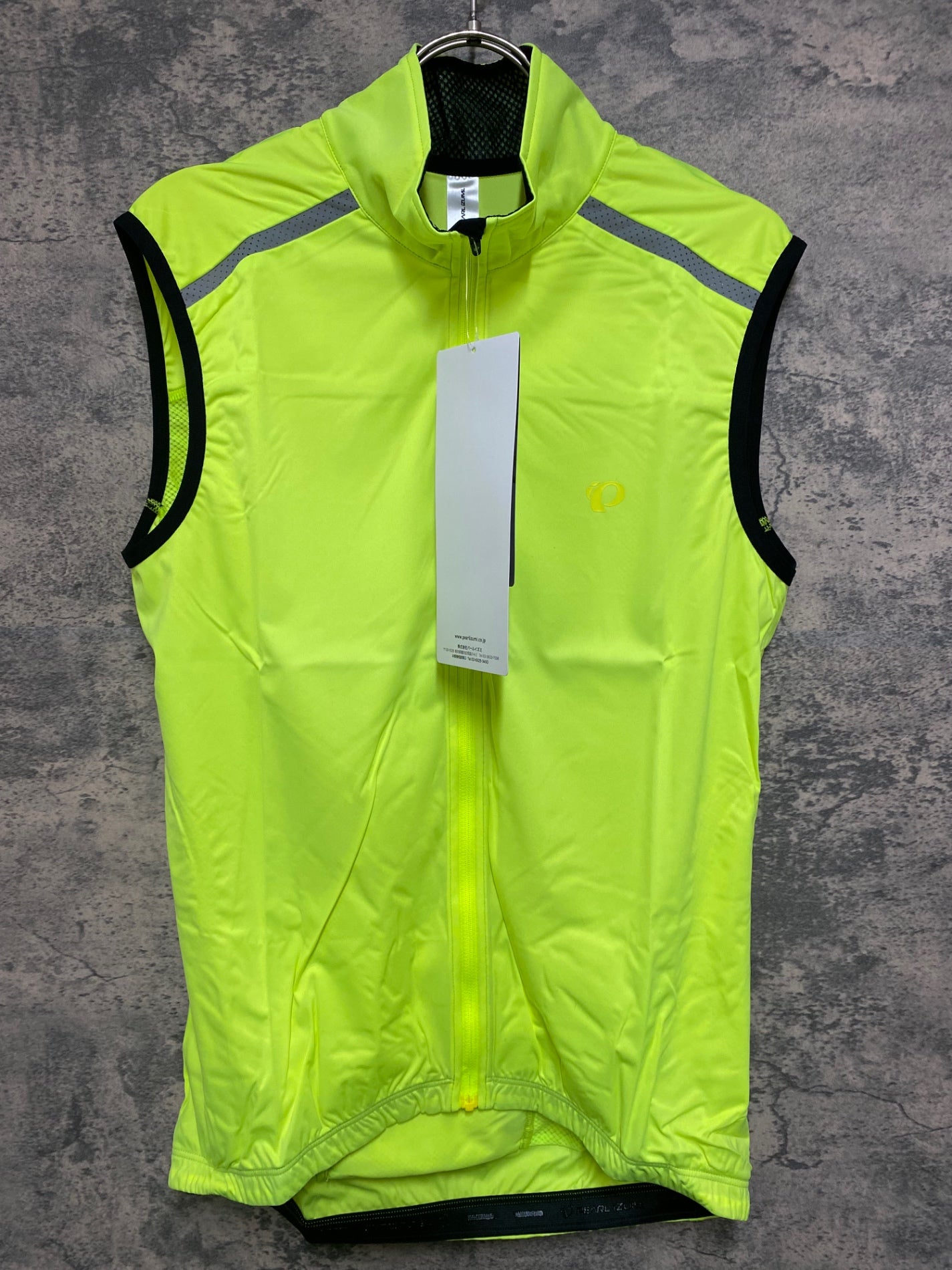 JQ733 パールイズミ PEARL iZUMi ジレ サイクルベスト 黄 XL – BICI