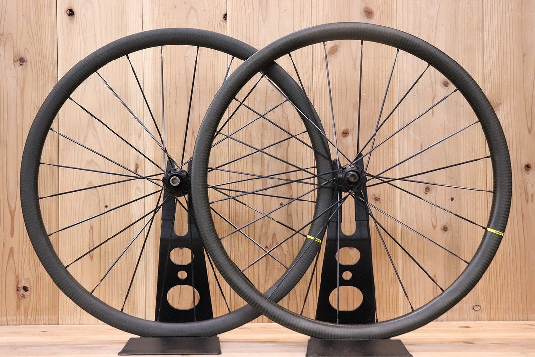 マヴィック MAVIC キシリウム KSYRIUM PRO CARBON SL UST DISC カーボン チューブレスレディ ホイールセット スラム XDR 12S 【芦屋店】