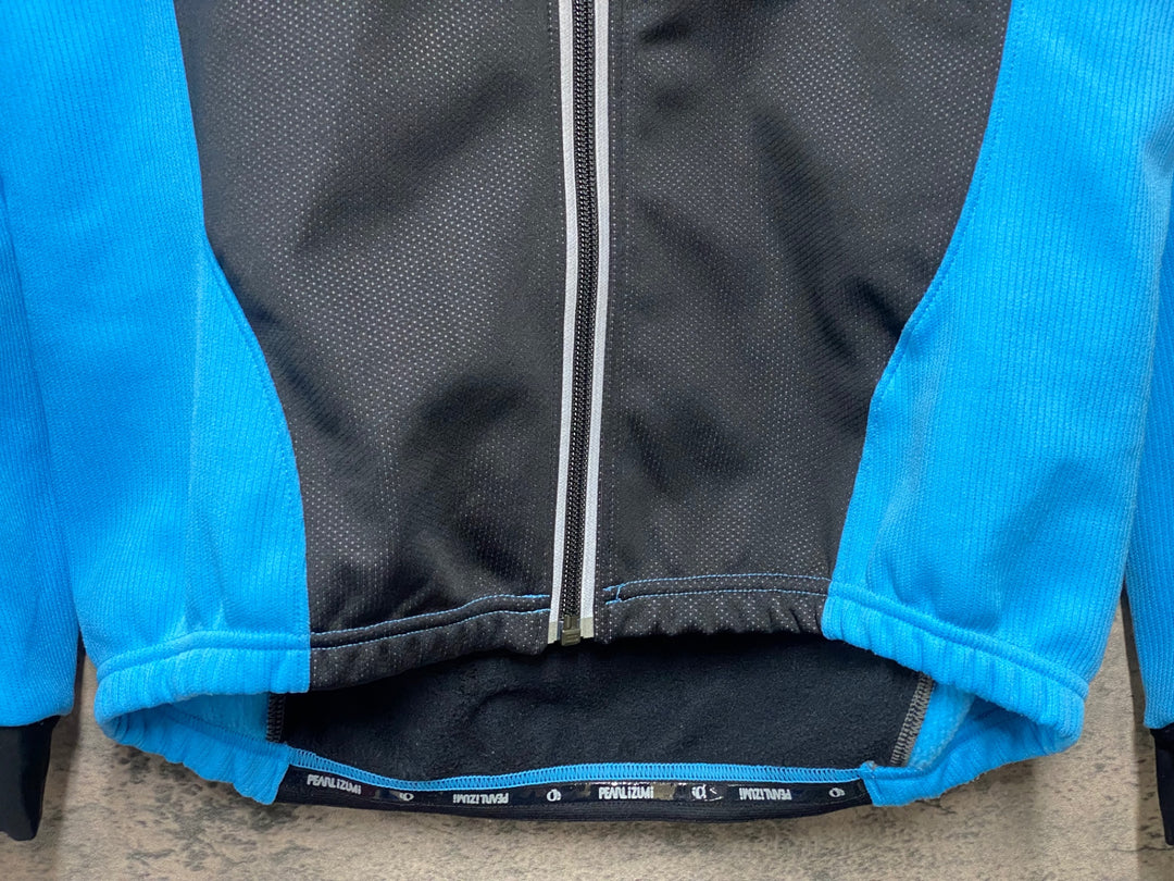 JI227 パールイズミ PEARL iZUMi 裏起毛 長袖 サイクルジャケット 黒 L