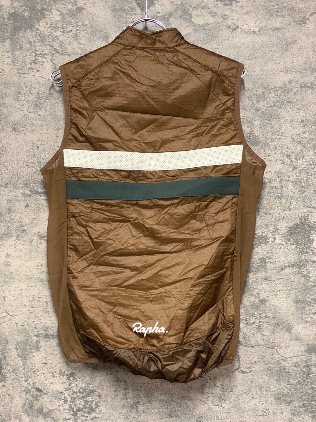 JV414 ラファ Rapha BREVET INSULATED GILET ジレ サイクルベスト ブラウン M